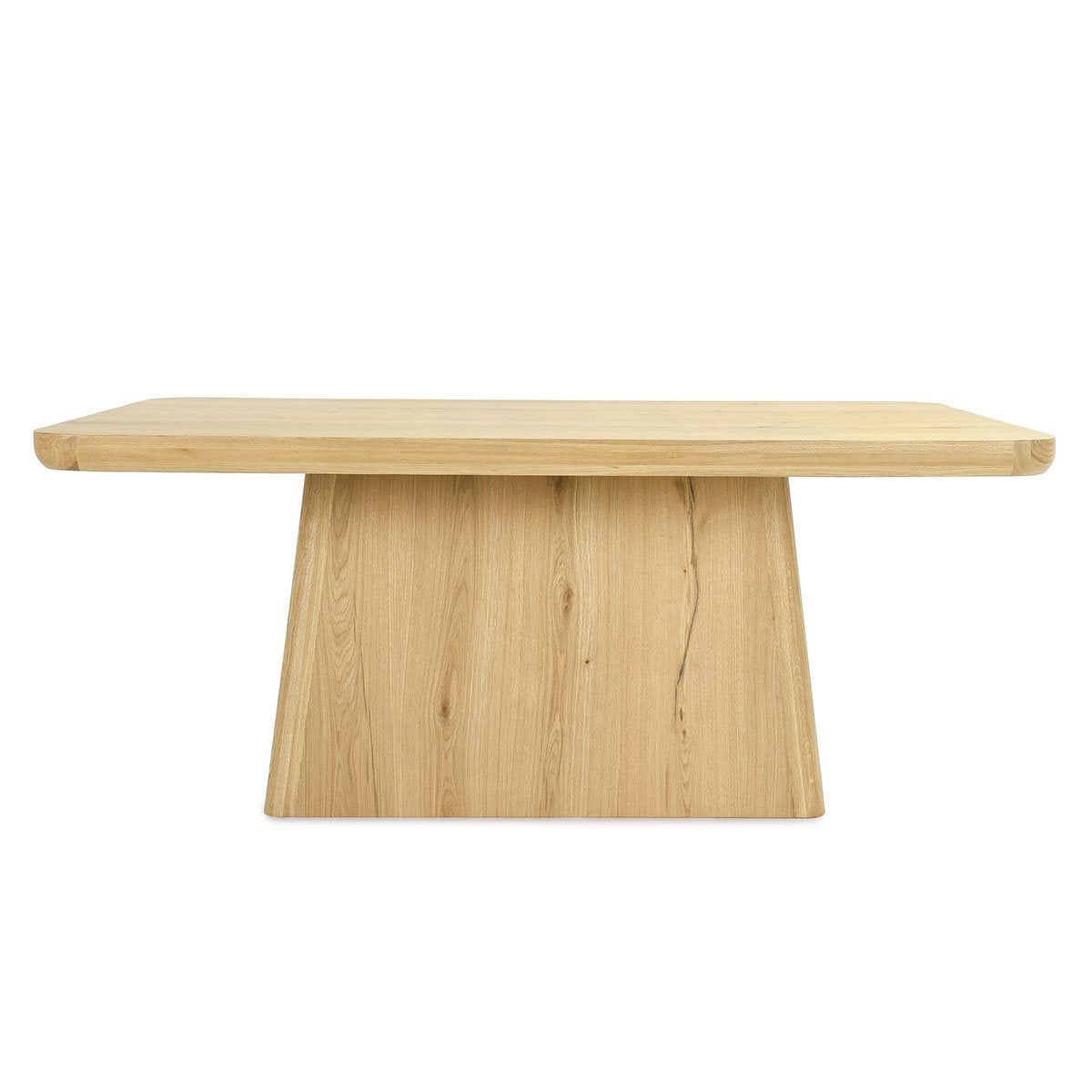 True Natural Oak Veneer Dining Table Orlando Dining Table Collection