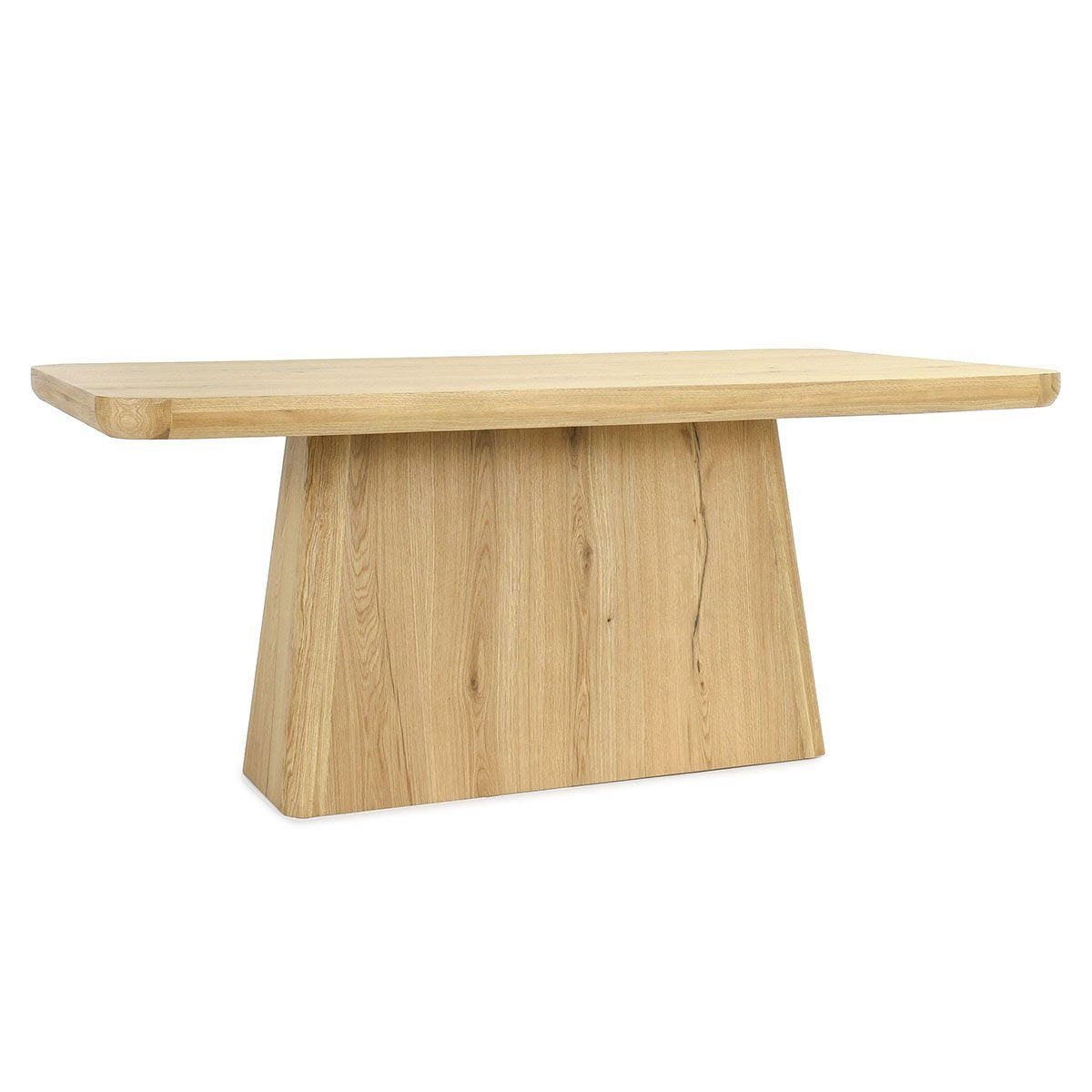 True Natural Oak Veneer Dining Table Orlando Dining Table Collection