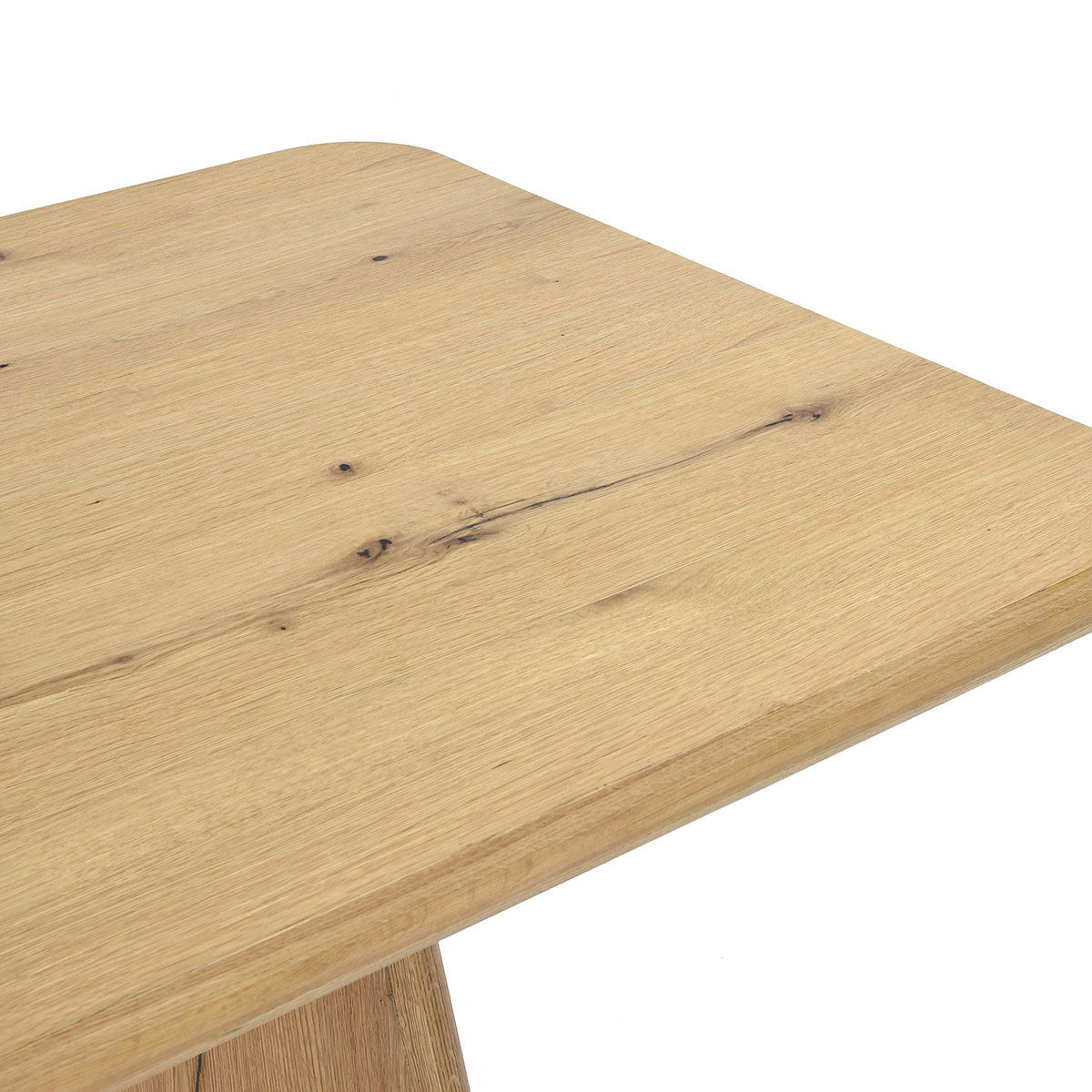 True Natural Oak Veneer Dining Table Orlando Dining Table Collection