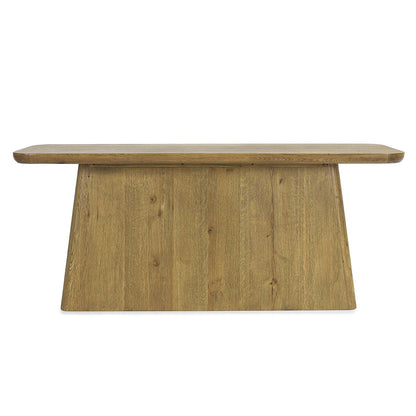 Light Brown Oak Veneer Console Table Orlando Console Table Collection