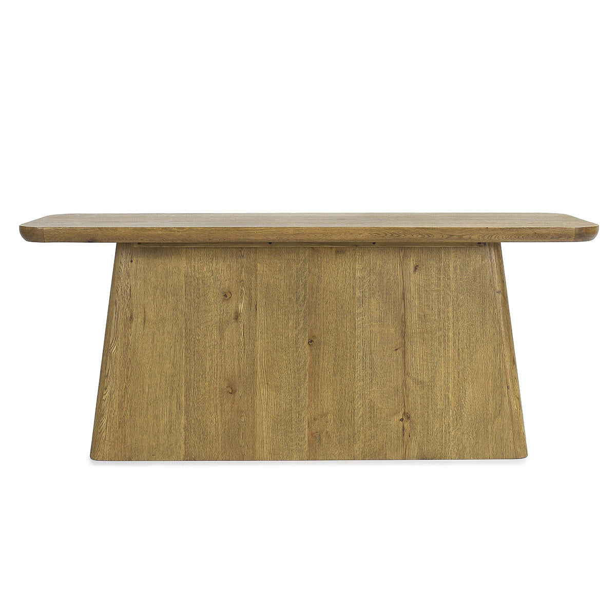Light Brown Oak Veneer Console Table Orlando Console Table Collection