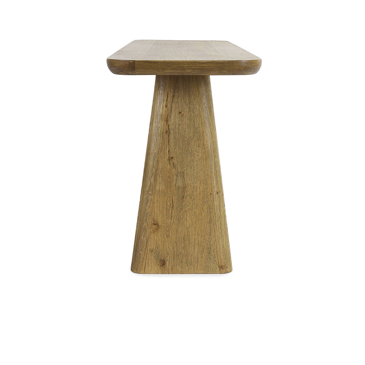 Light Brown Oak Veneer Console Table Orlando Console Table Collection