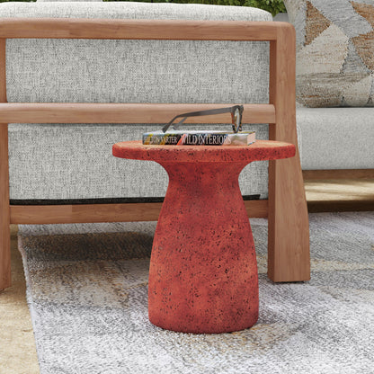Rust Outdoor Accent & End Table Collins Outdoor Accent Table Collection