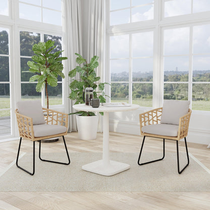 White Outdoor Dining Table Paulina Outdoor Bistro Table Collection