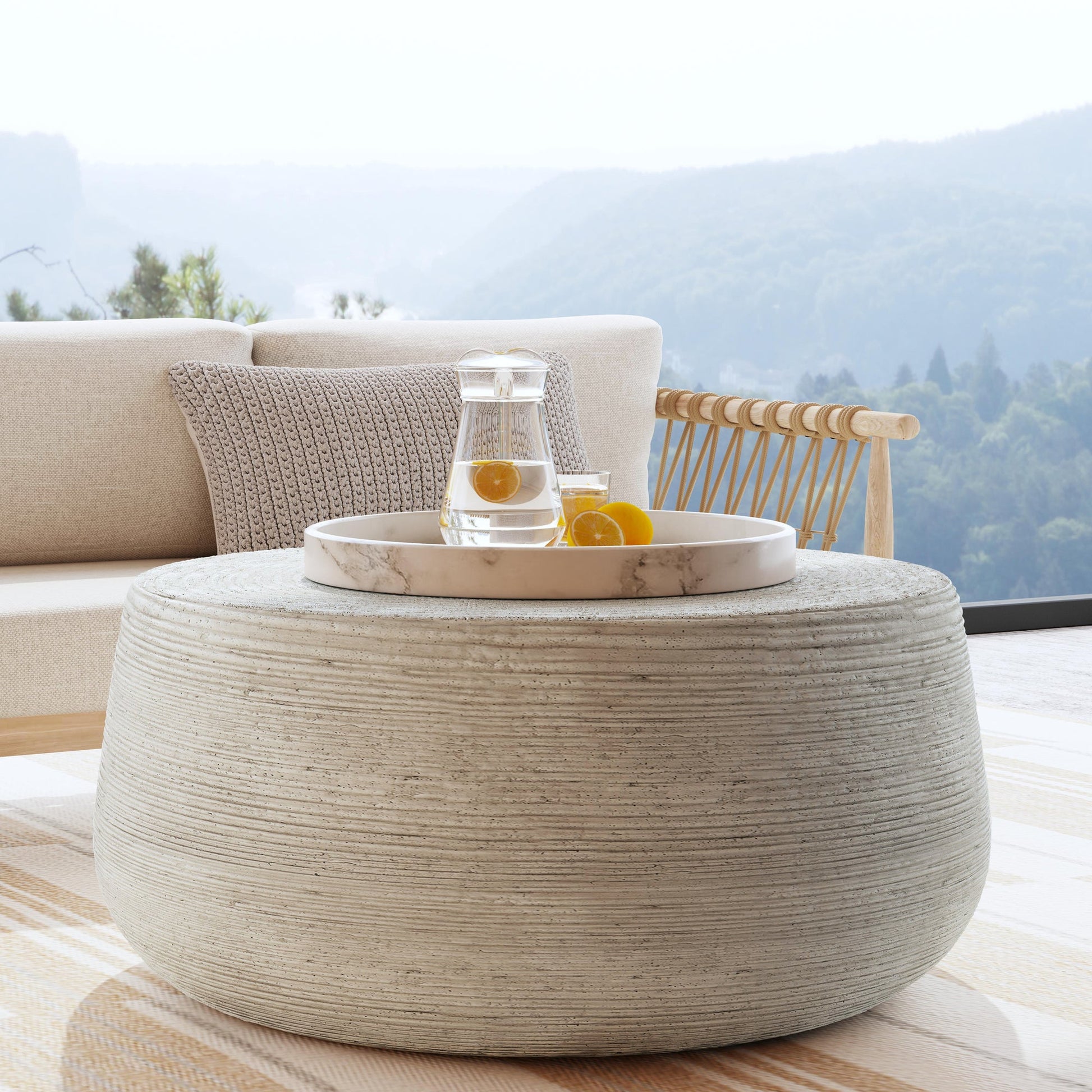 Light Gray Outdoor Coffee Table Nellie Outdoor Coffee Table Collection