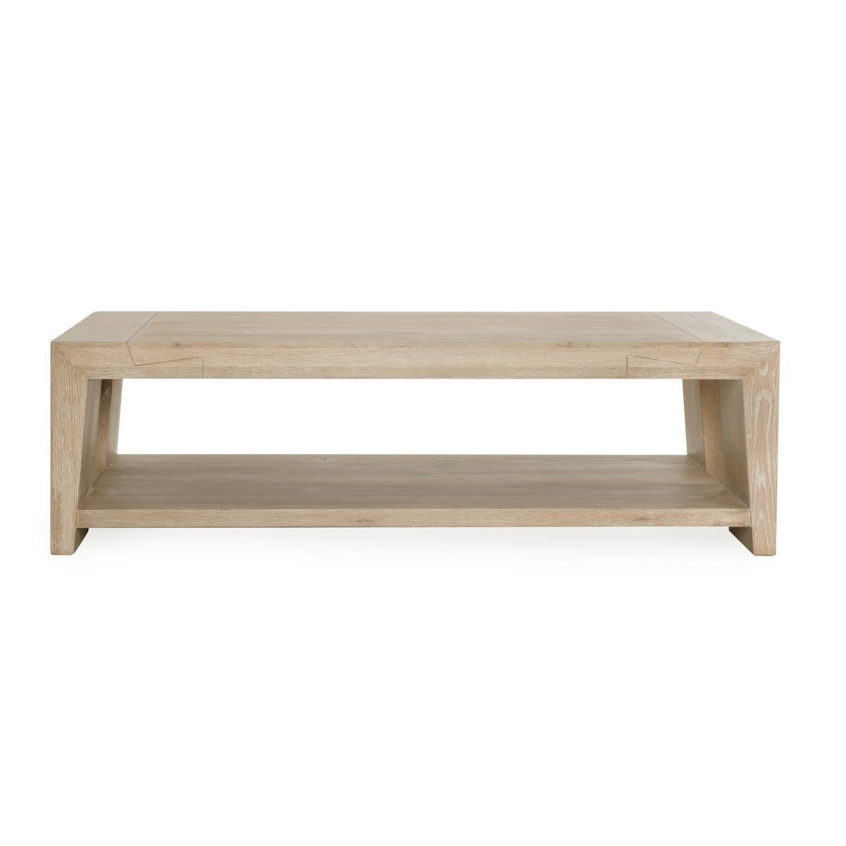 Aged Cream Reclaimed Oak Coffee Table Troy Coffee Table Collection