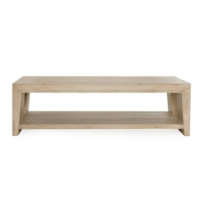 Aged Cream Reclaimed Oak Coffee Table Troy Coffee Table Collection