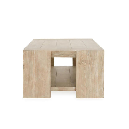 Aged Cream Reclaimed Oak Coffee Table Troy Coffee Table Collection