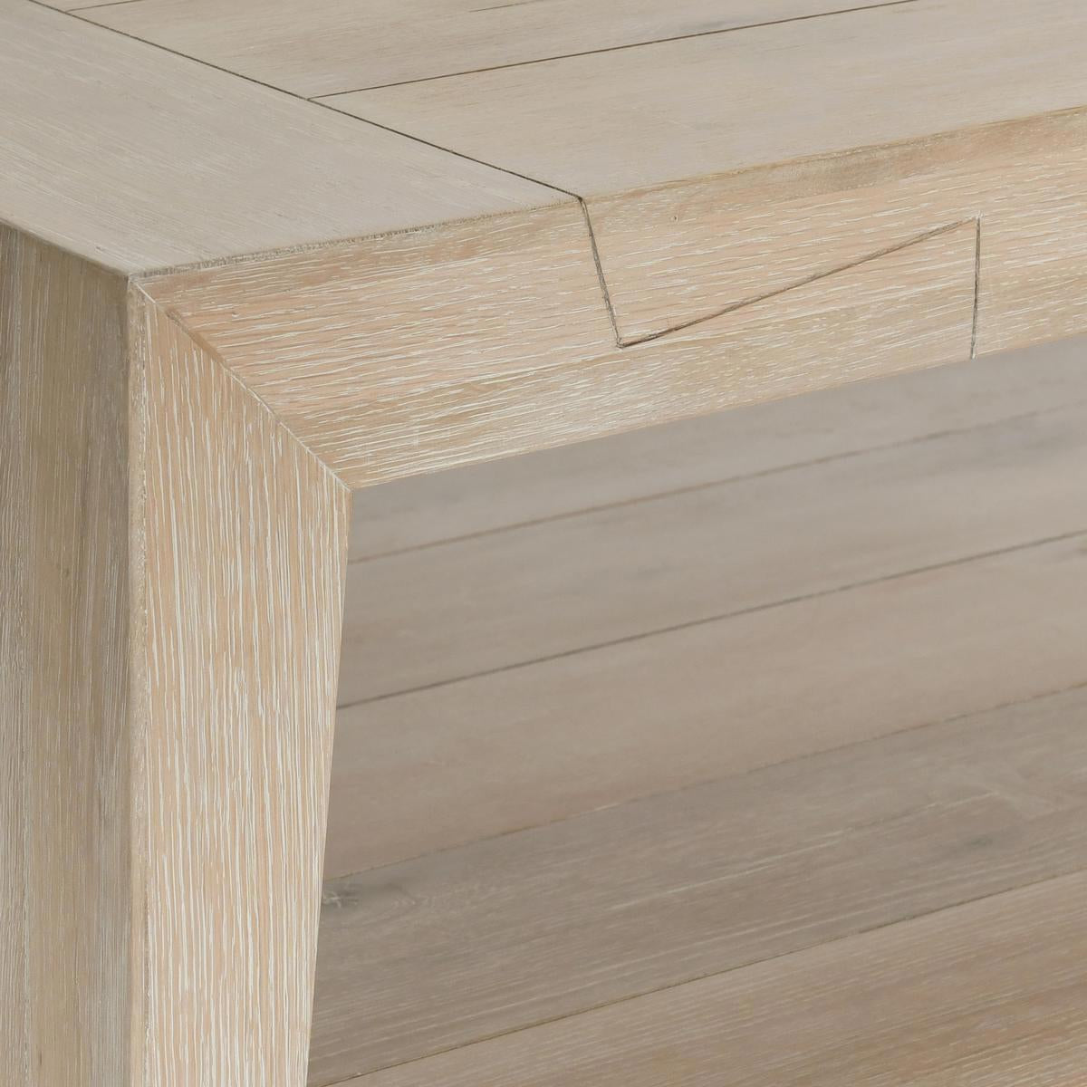 Aged Cream Reclaimed Oak Coffee Table Troy Coffee Table Collection