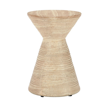 Beige Outdoor Accent & End Table Fern Outdoor Accent Table Collection