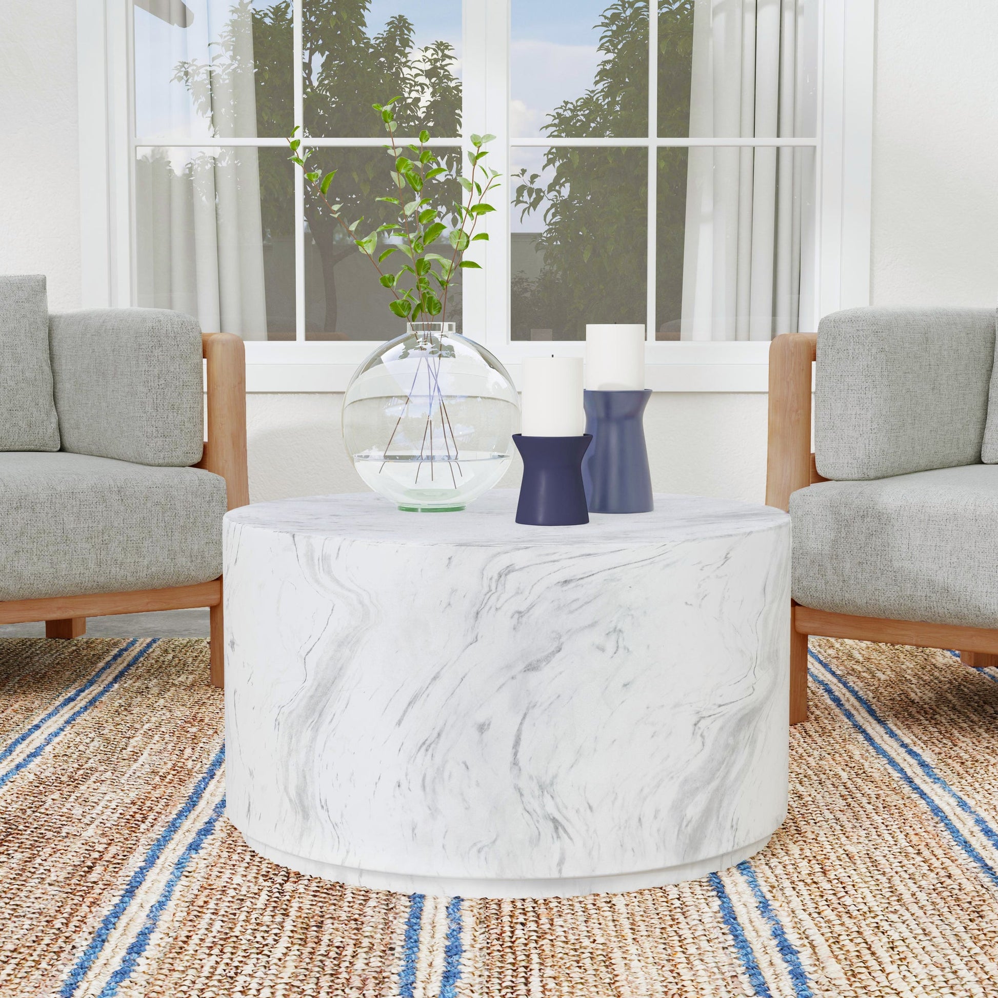 White Outdoor Coffee Table Arlette Outdoor Coffee Table Collection