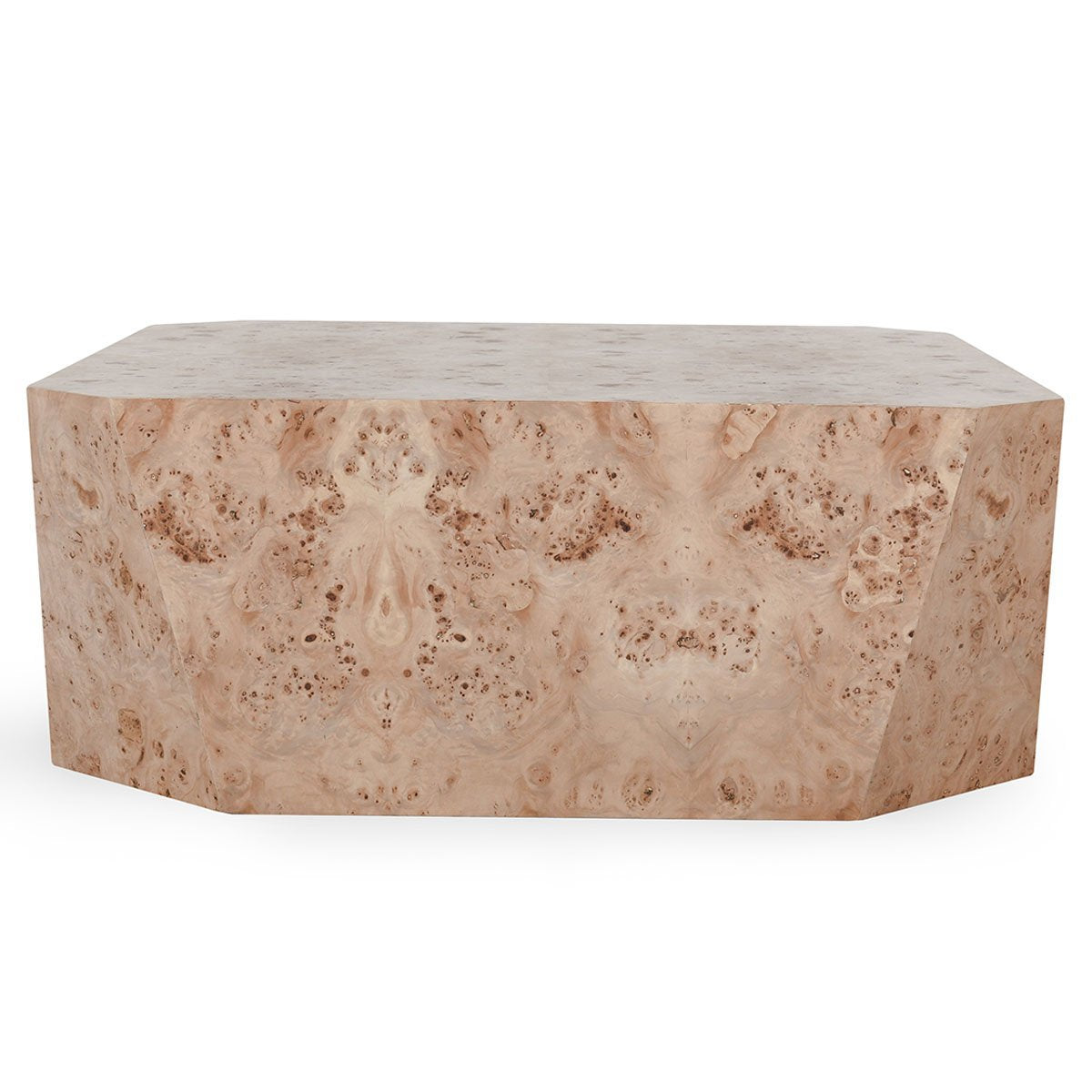 Natural Burl Veneer Coffee Table Avena Coffee Table Collection