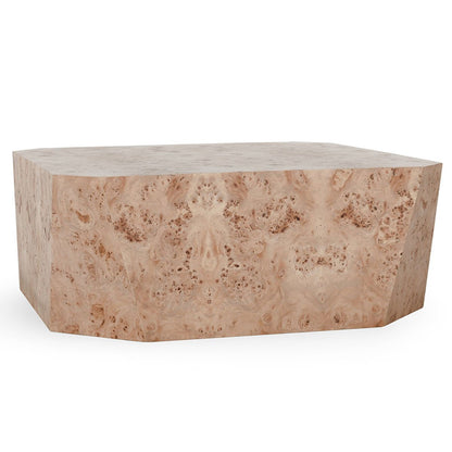 Natural Burl Veneer Coffee Table Avena Coffee Table Collection