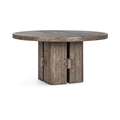 Aged Brown Reclaimed Pine Dining Table Rosemount Dining Table Collection