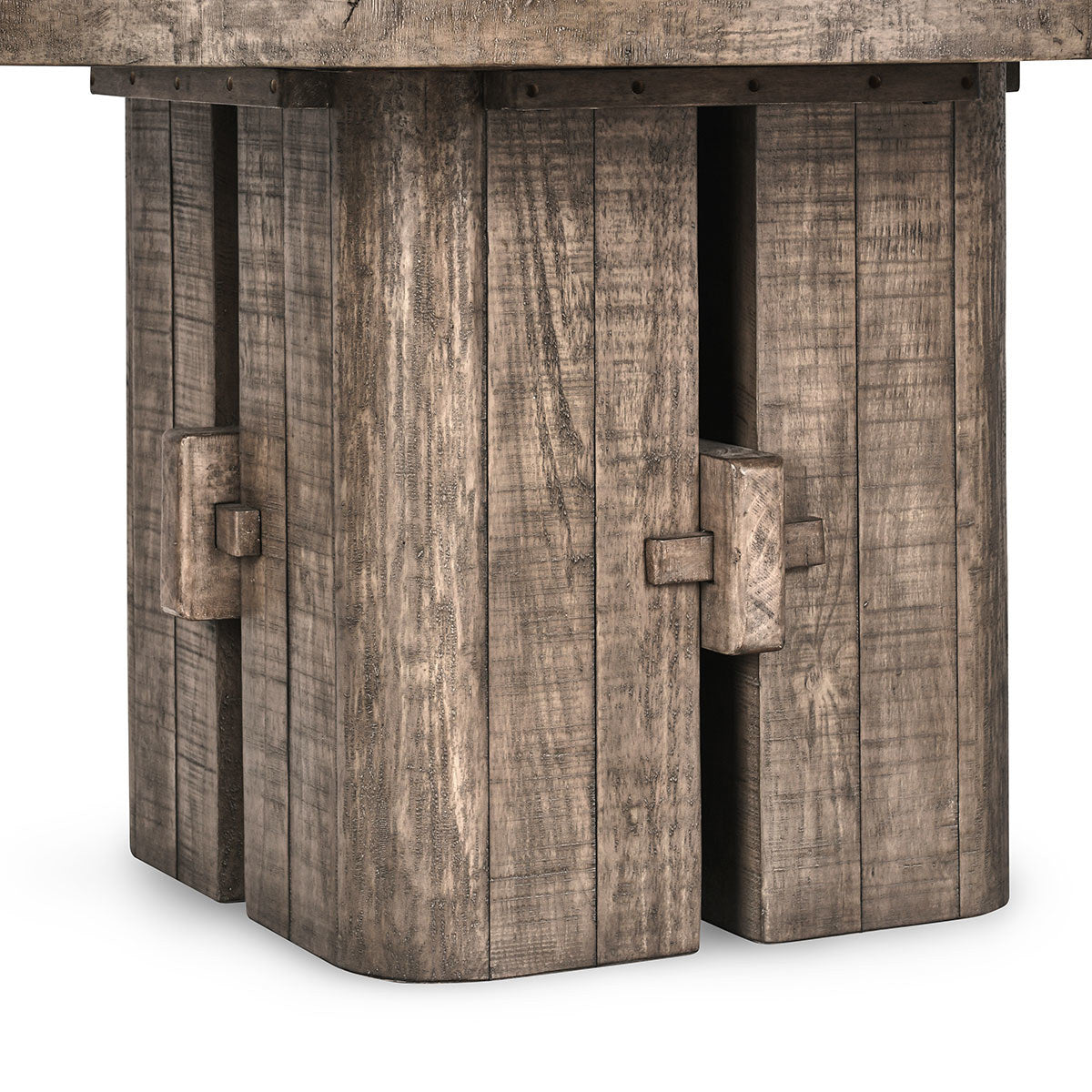 Aged Brown Reclaimed Pine Dining Table Rosemount Dining Table Collection