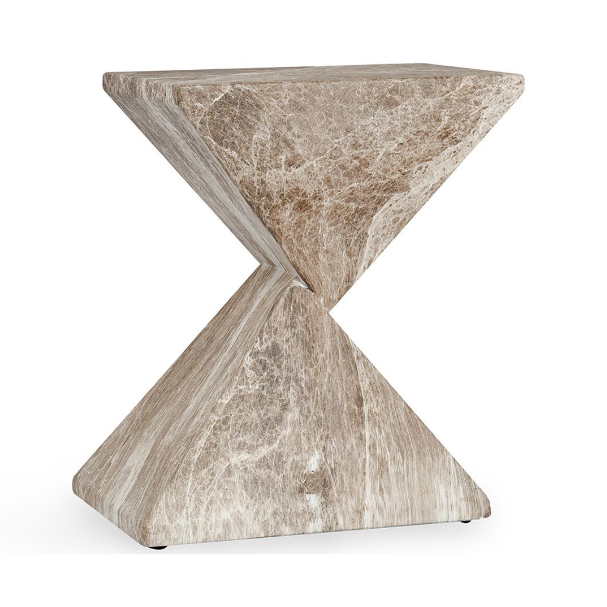 Brown/Ivory Outdoor Accent & End Table Adler Outdoor Accent Table Collection