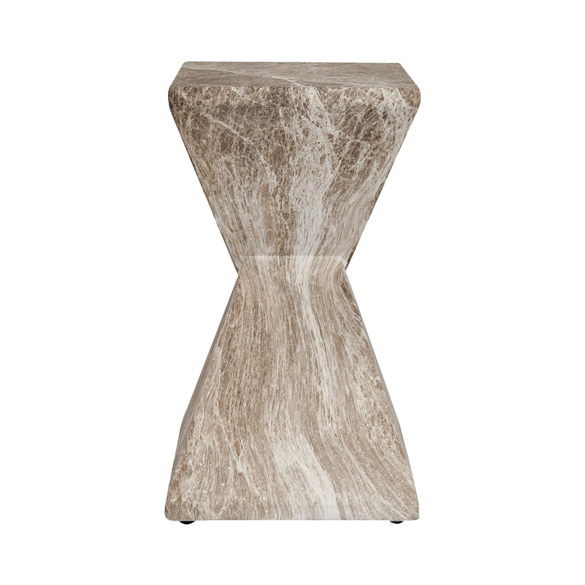 Brown/Ivory Outdoor Accent & End Table Adler Outdoor Accent Table Collection