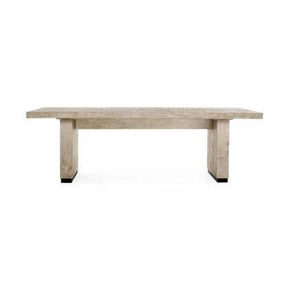 Antique White Reclaimed Pine Dining Table Lynx Dining Table Collection