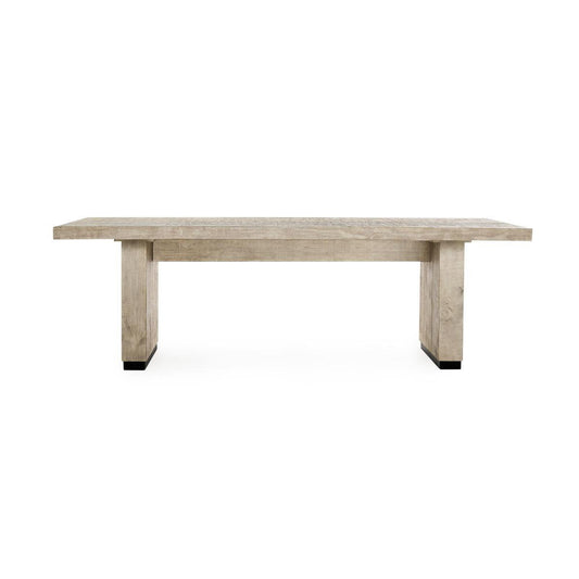 Antique White Reclaimed Pine Dining Table Lynx Dining Table Collection