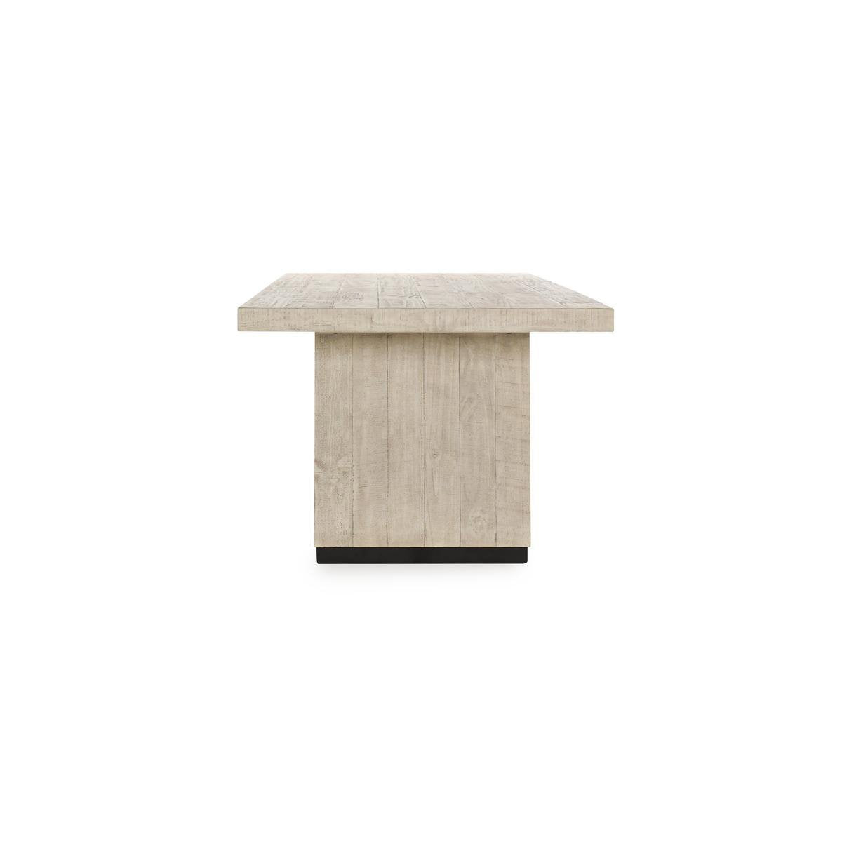 Antique White Reclaimed Pine Dining Table Lynx Dining Table Collection