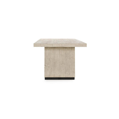 Antique White Reclaimed Pine Dining Table Lynx Dining Table Collection