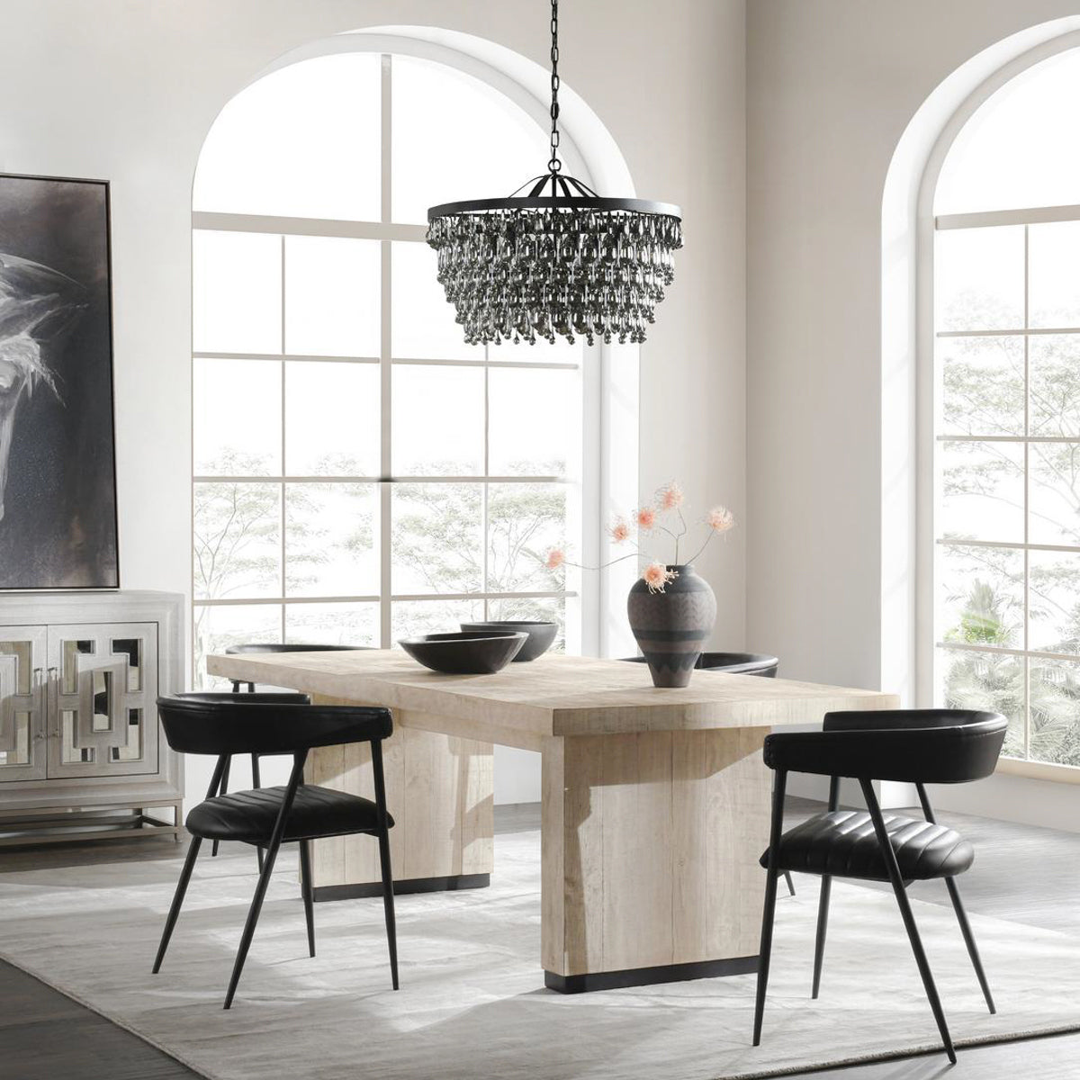 Antique White Reclaimed Pine Dining Table Lynx Dining Table Collection