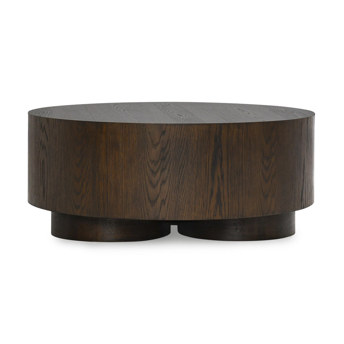 Coffee Brown Oak Veneer Coffee Table Runa Coffee Table Collection