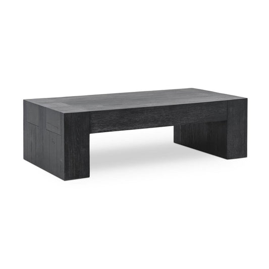 Aged Black Reclaimed Oak Coffee Table Bristol Coffee Table Collection