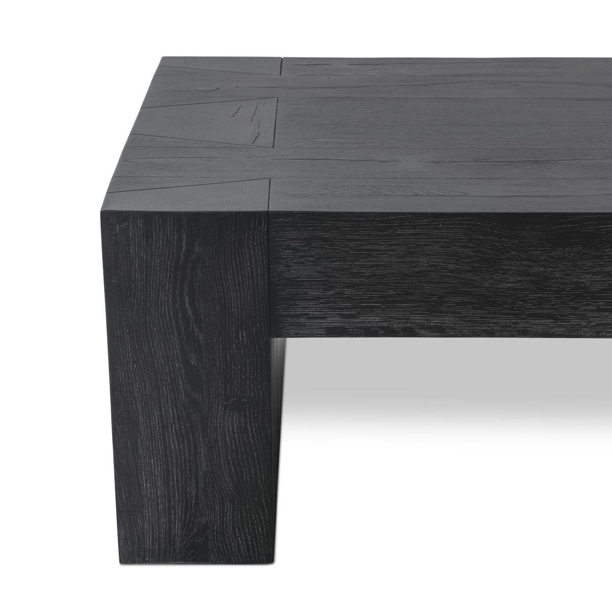 Aged Black Reclaimed Oak Coffee Table Bristol Coffee Table Collection
