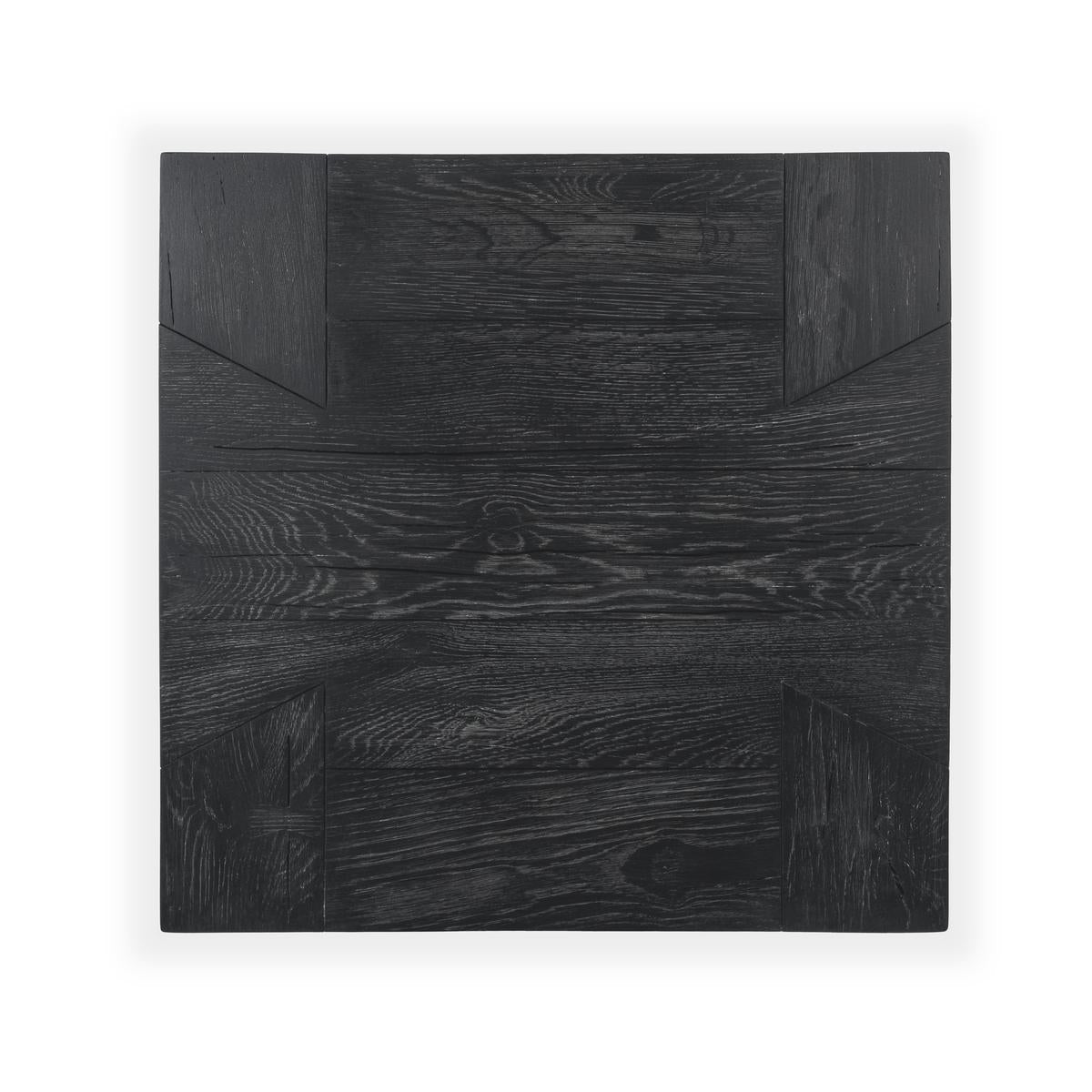 Aged Black Reclaimed Oak Accent & End Table Bristol End Table Collection