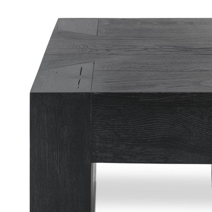 Aged Black Reclaimed Oak Accent & End Table Bristol End Table Collection
