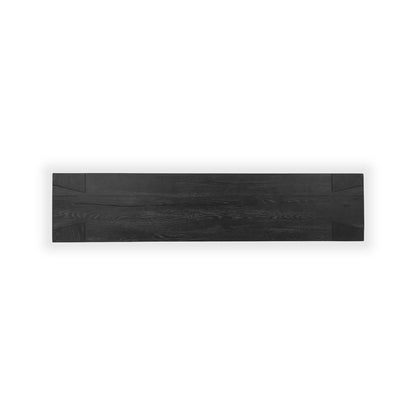 Aged Black Reclaimed Oak Console Table Bristol Console Table Collection