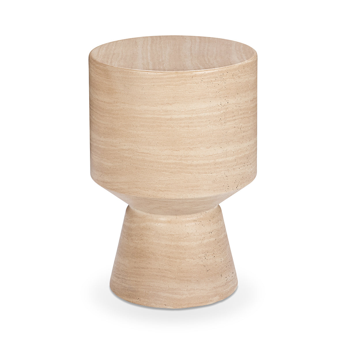 Beige Outdoor Accent & End Table Terrace Outdoor Accent Table Collection