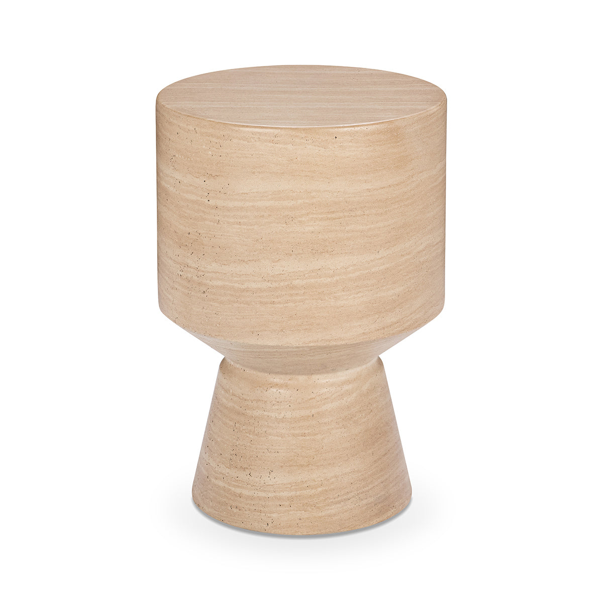 Beige Outdoor Accent & End Table Terrace Outdoor Accent Table Collection