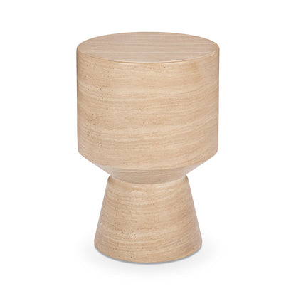 Beige Outdoor Accent & End Table Terrace Outdoor Accent Table Collection
