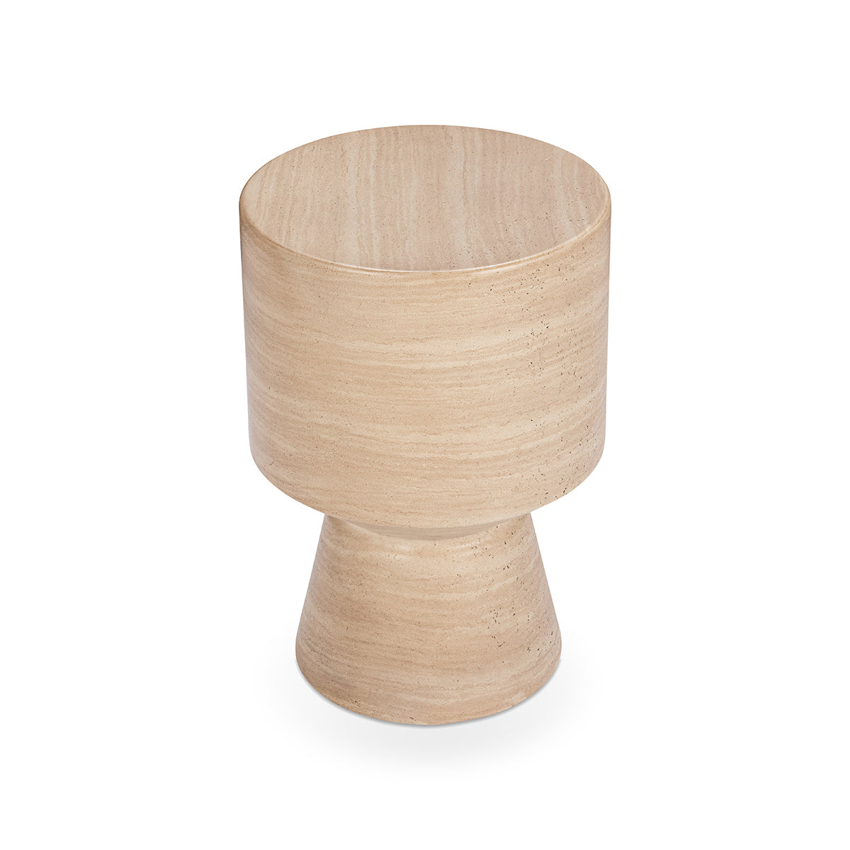 Beige Outdoor Accent & End Table Terrace Outdoor Accent Table Collection
