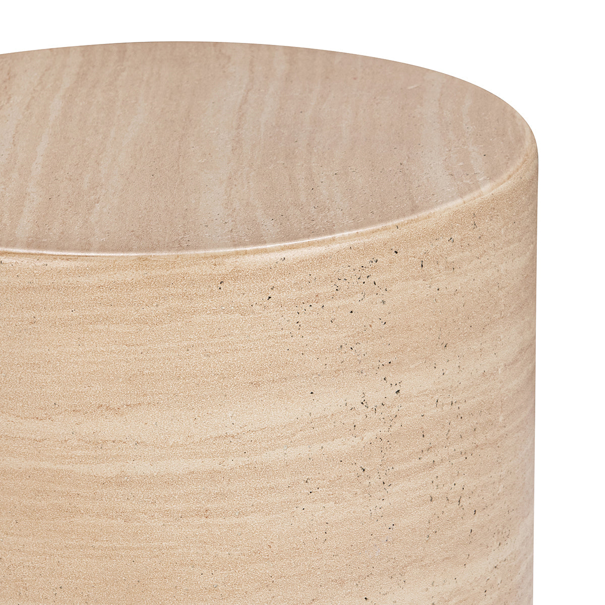 Beige Outdoor Accent & End Table Terrace Outdoor Accent Table Collection