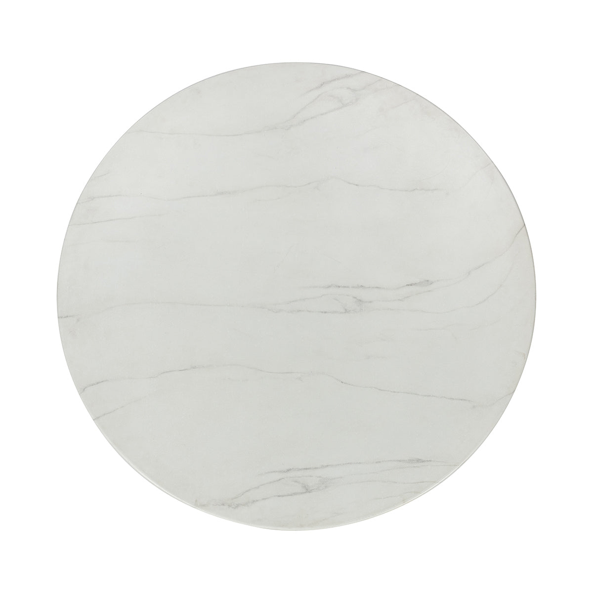 Snowdrift White/Black Outdoor Dining Table Caspia Outdoor Dining Table Collection