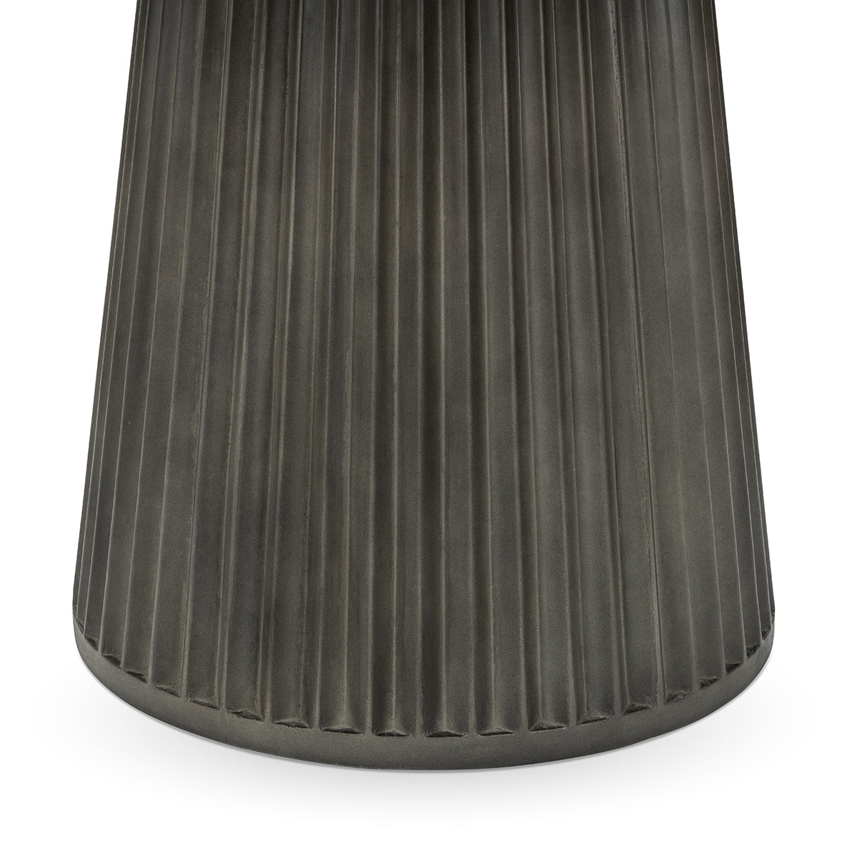 Snowdrift White/Black Outdoor Dining Table Caspia Outdoor Dining Table Collection