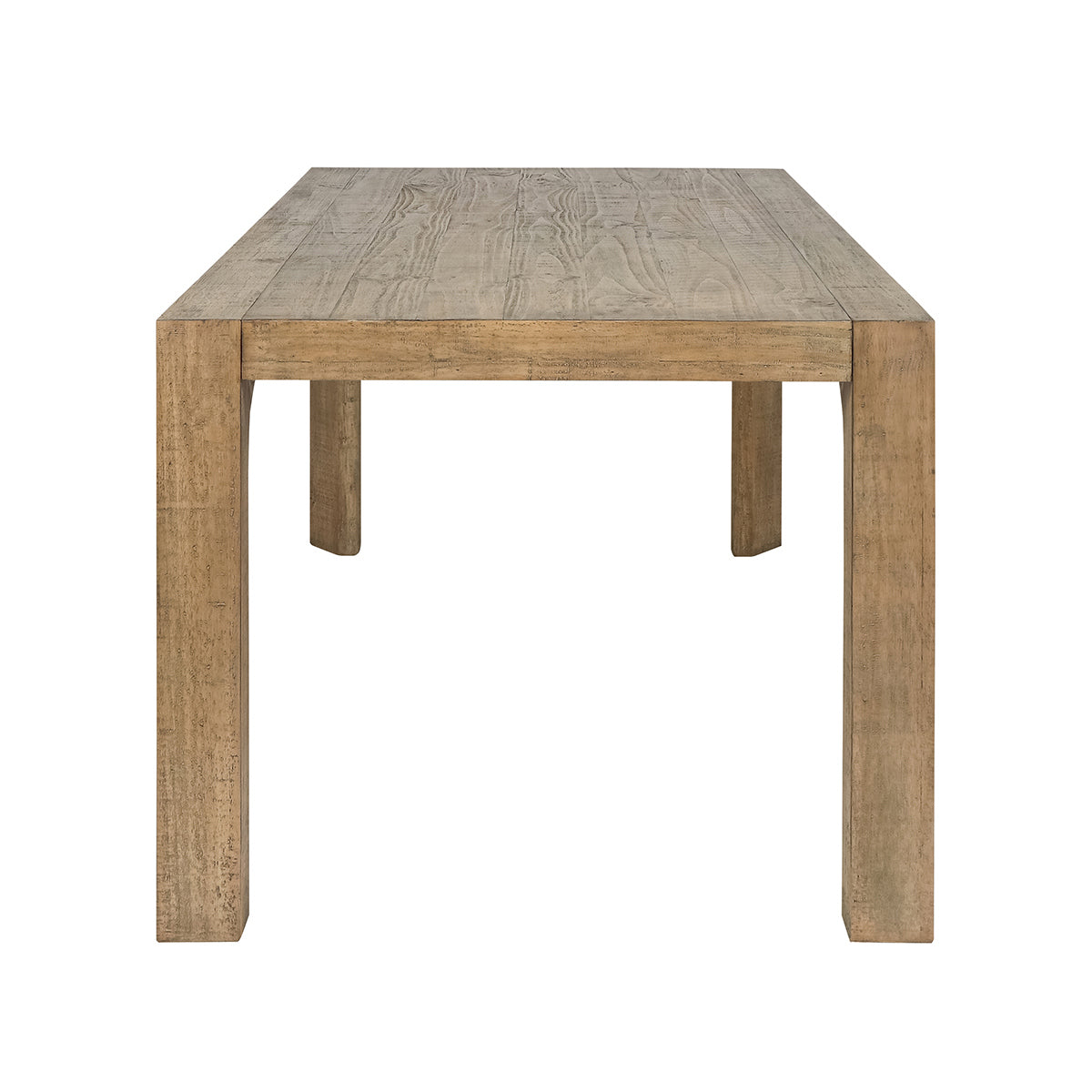 Warm Natural Reclaimed Pine Dining Table Crest Dining Table Collection