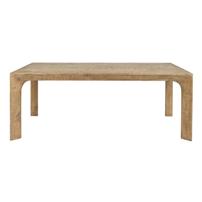 Warm Natural Reclaimed Pine Dining Table Crest Dining Table Collection
