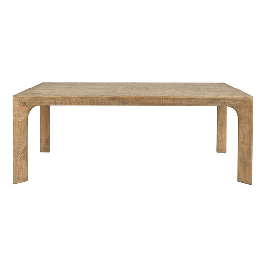 Warm Natural Reclaimed Pine Dining Table Crest Dining Table Collection