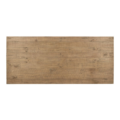 Warm Natural Reclaimed Pine Dining Table Crest Dining Table Collection