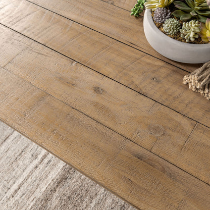 Warm Natural Reclaimed Pine Dining Table Crest Dining Table Collection