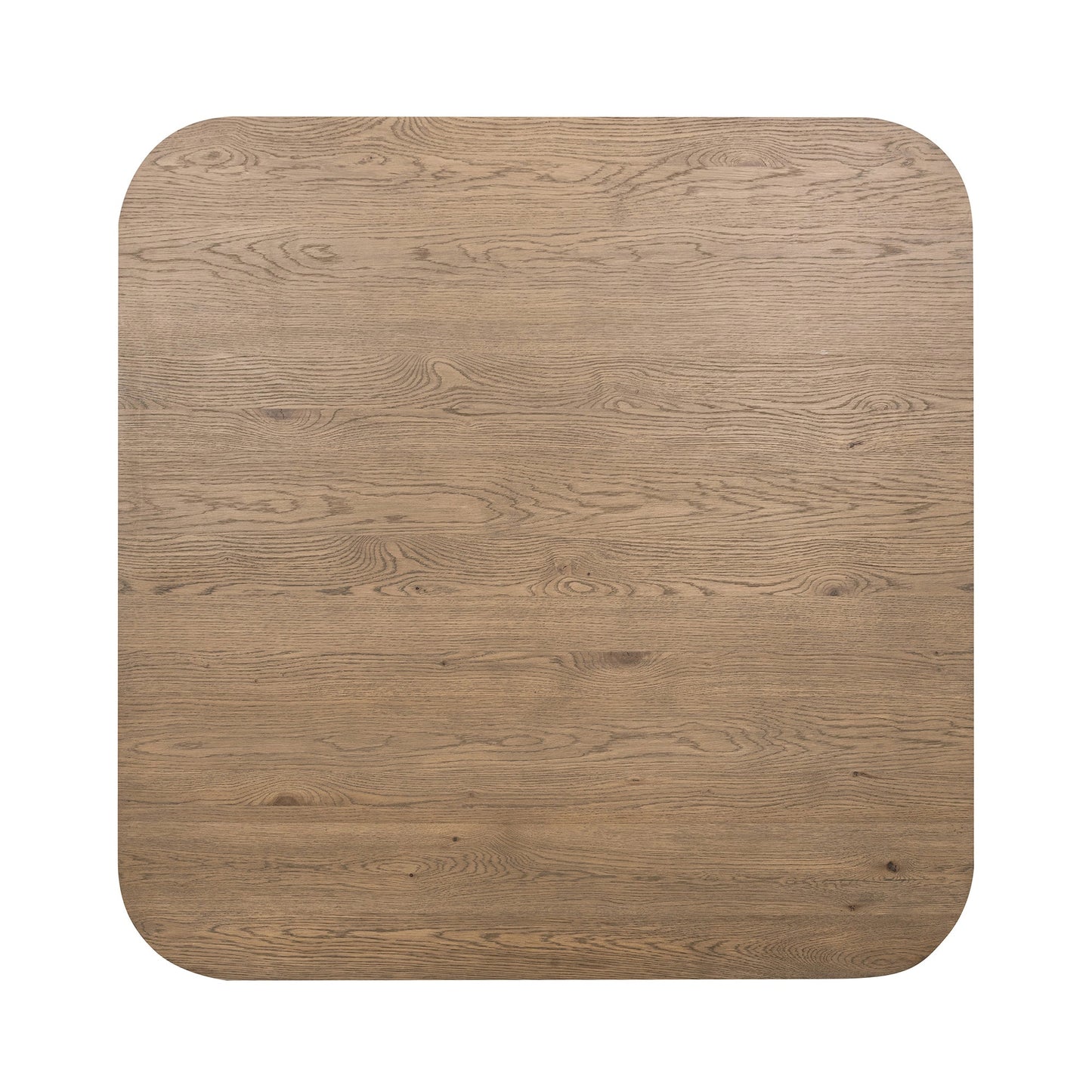 Tawny Brown Oak Veneer Dining Table Vander Dining Table Collection