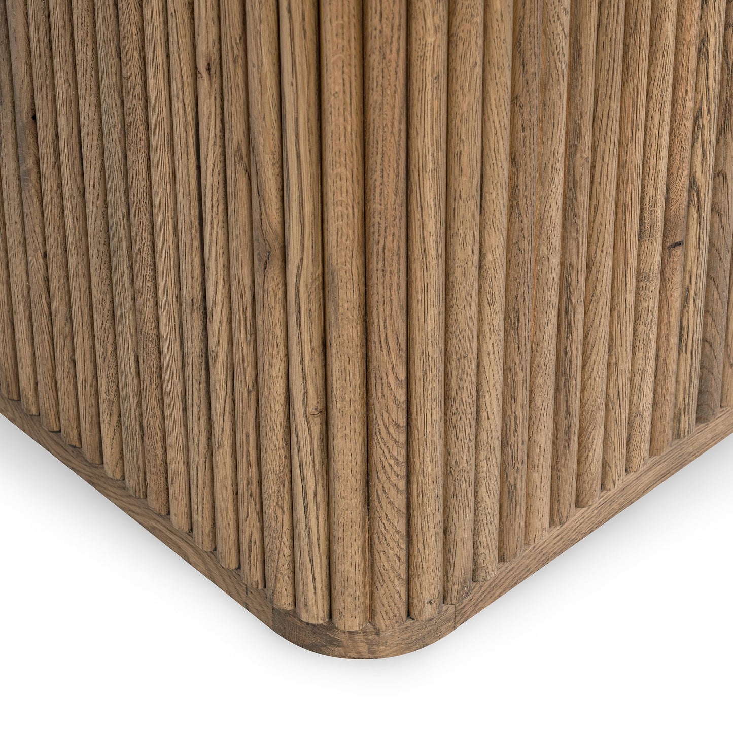 Tawny Brown Oak Veneer Dining Table Vander Dining Table Collection