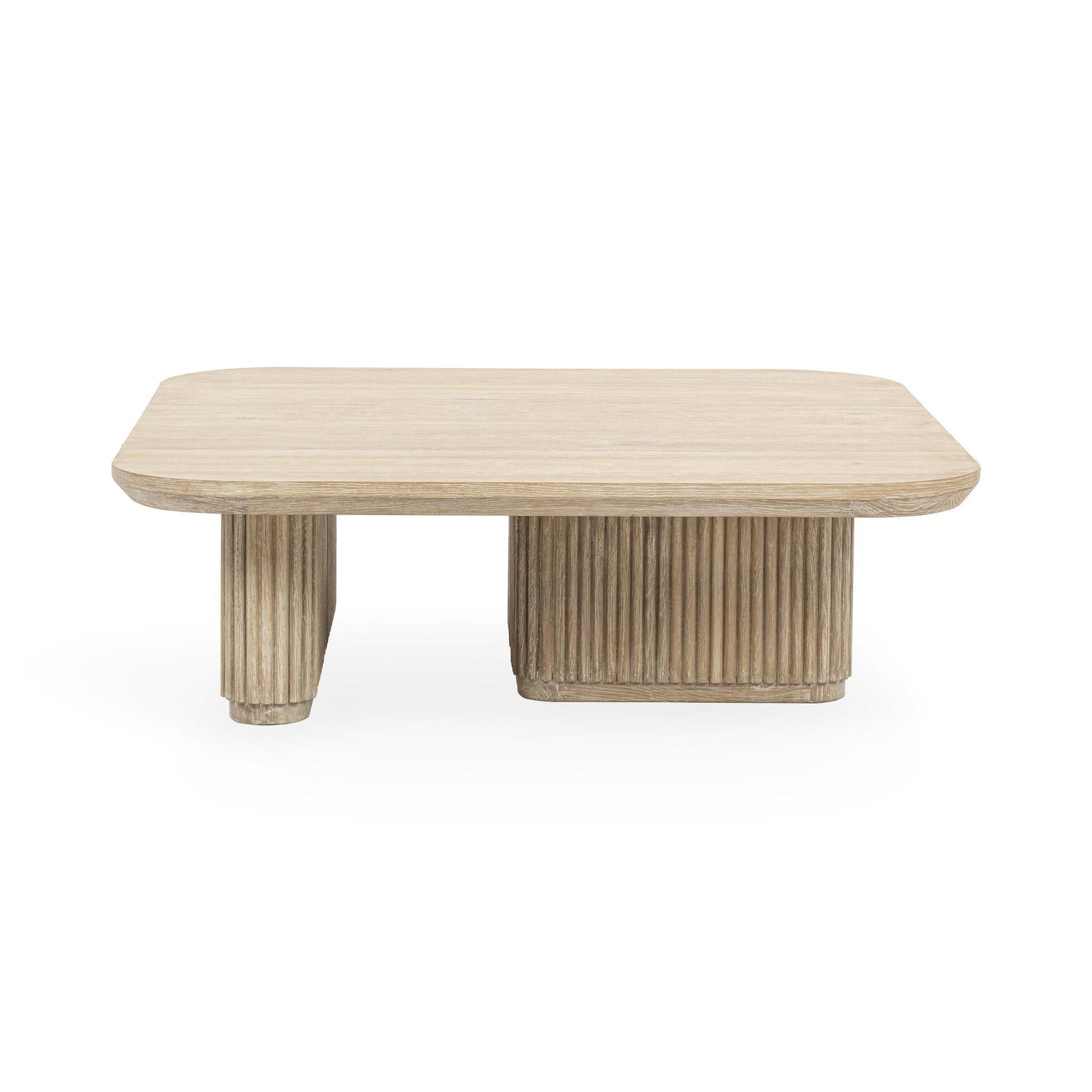Cream Washed Oak Veneer Coffee Table Vander Coffee Table Collection