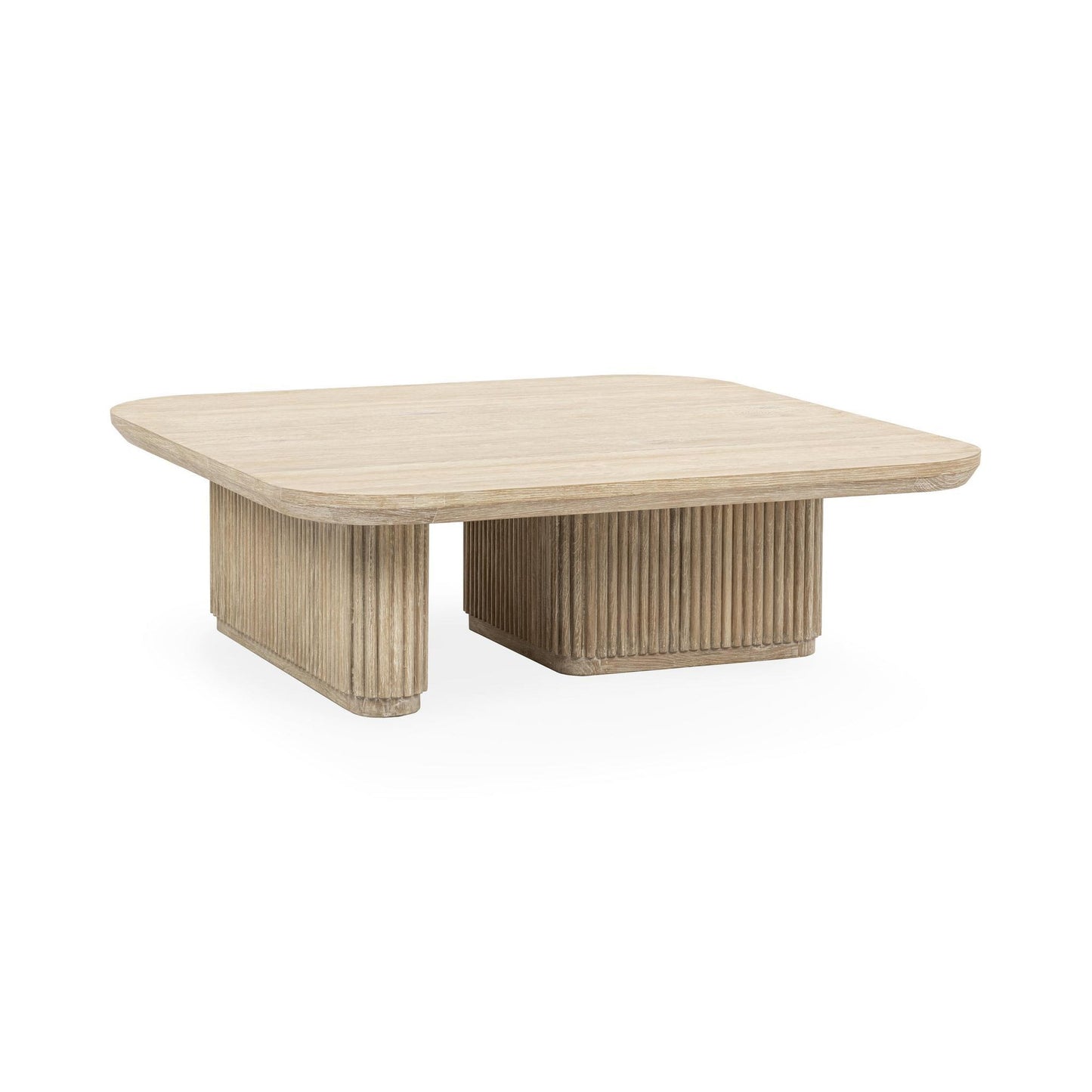 Cream Washed Oak Veneer Coffee Table Vander Coffee Table Collection