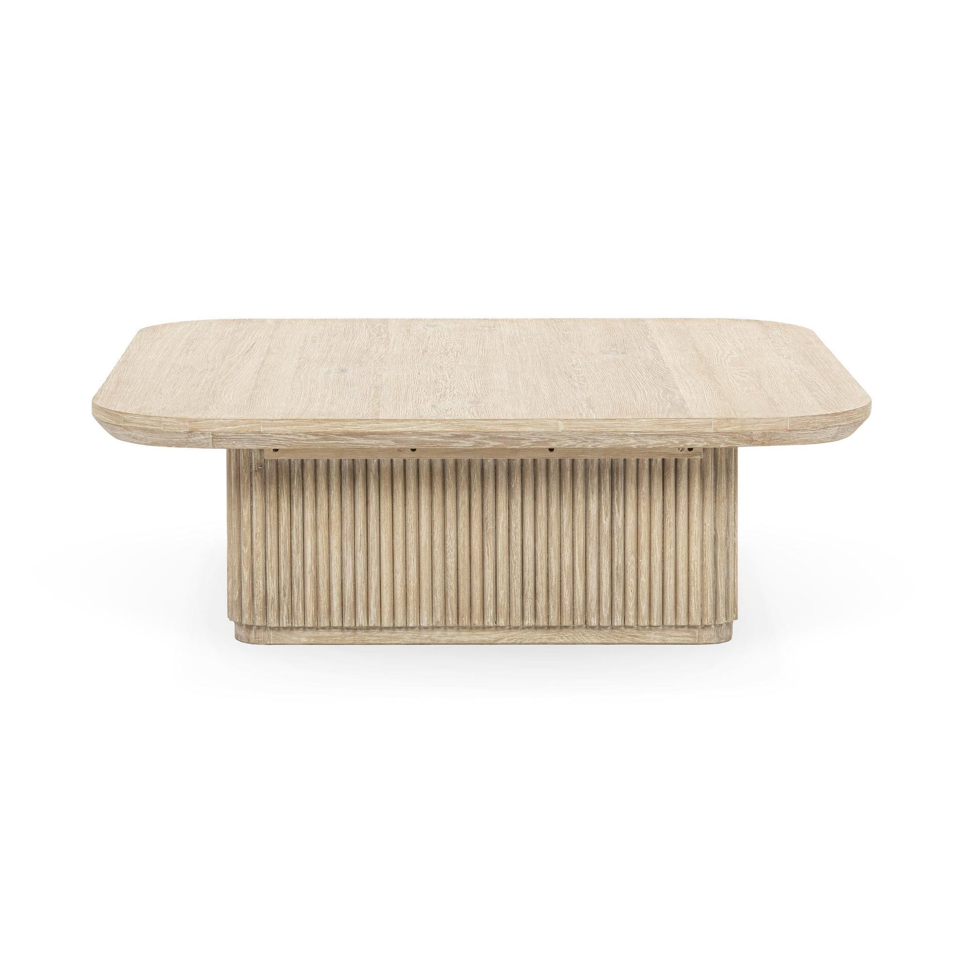 Cream Washed Oak Veneer Coffee Table Vander Coffee Table Collection