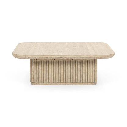 Cream Washed Oak Veneer Coffee Table Vander Coffee Table Collection